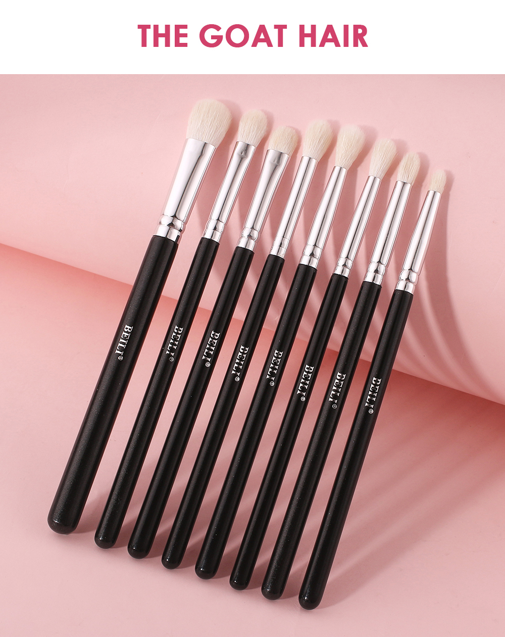 goat makeup brush kit