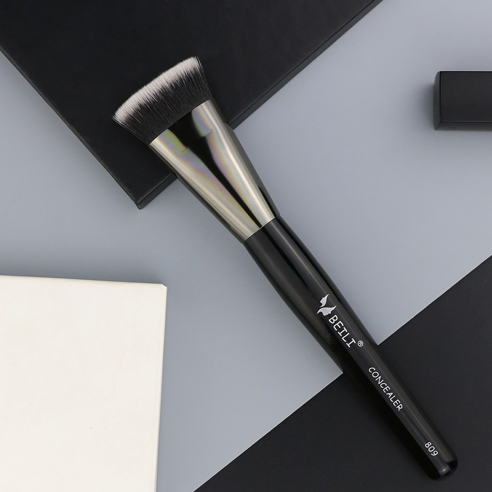 single makeup brush wooden handle makeup makeup tool