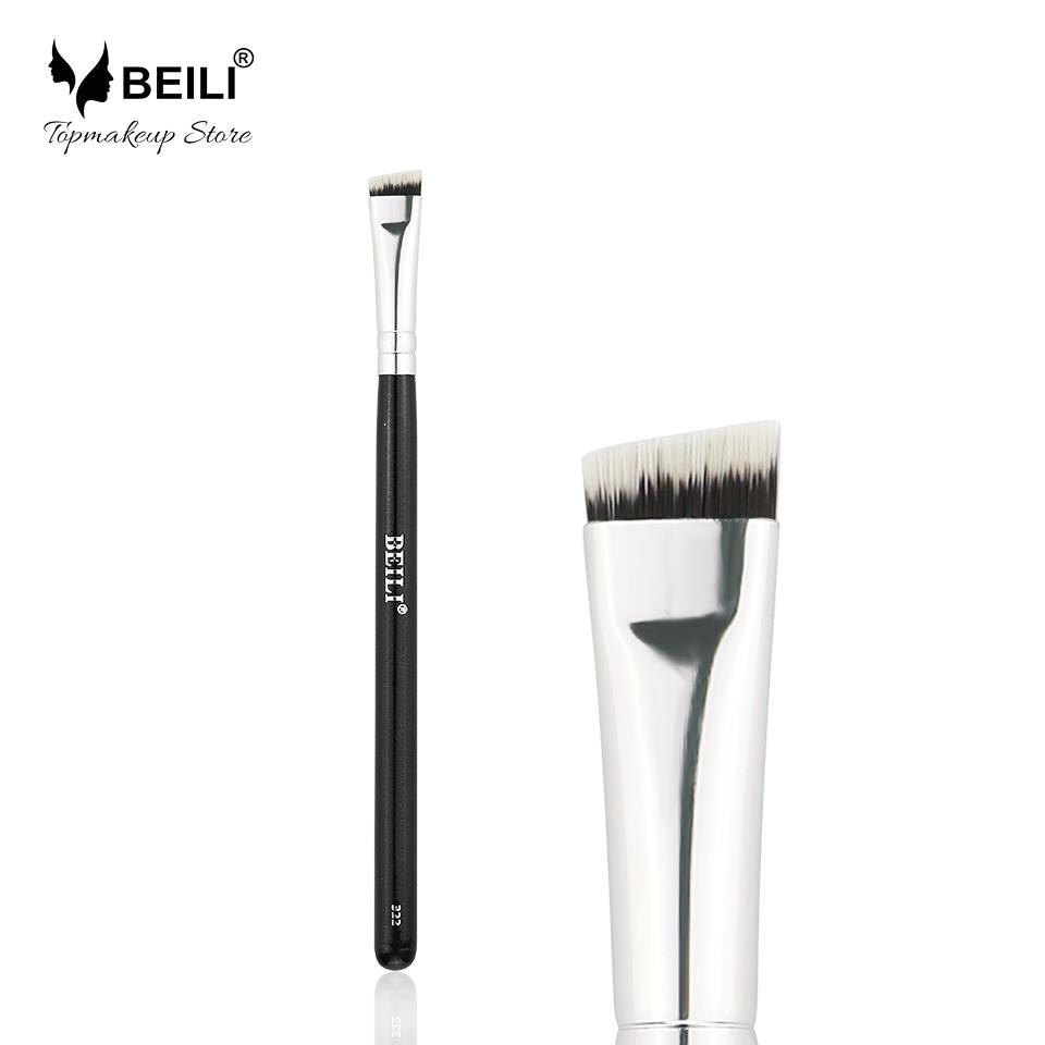 BEILI, cepillo sin costuras de alta densidad, brocha de maquillaje para base de fibra de lana, brocha de maquillaje de la mejor calidad, diseñador de lujo